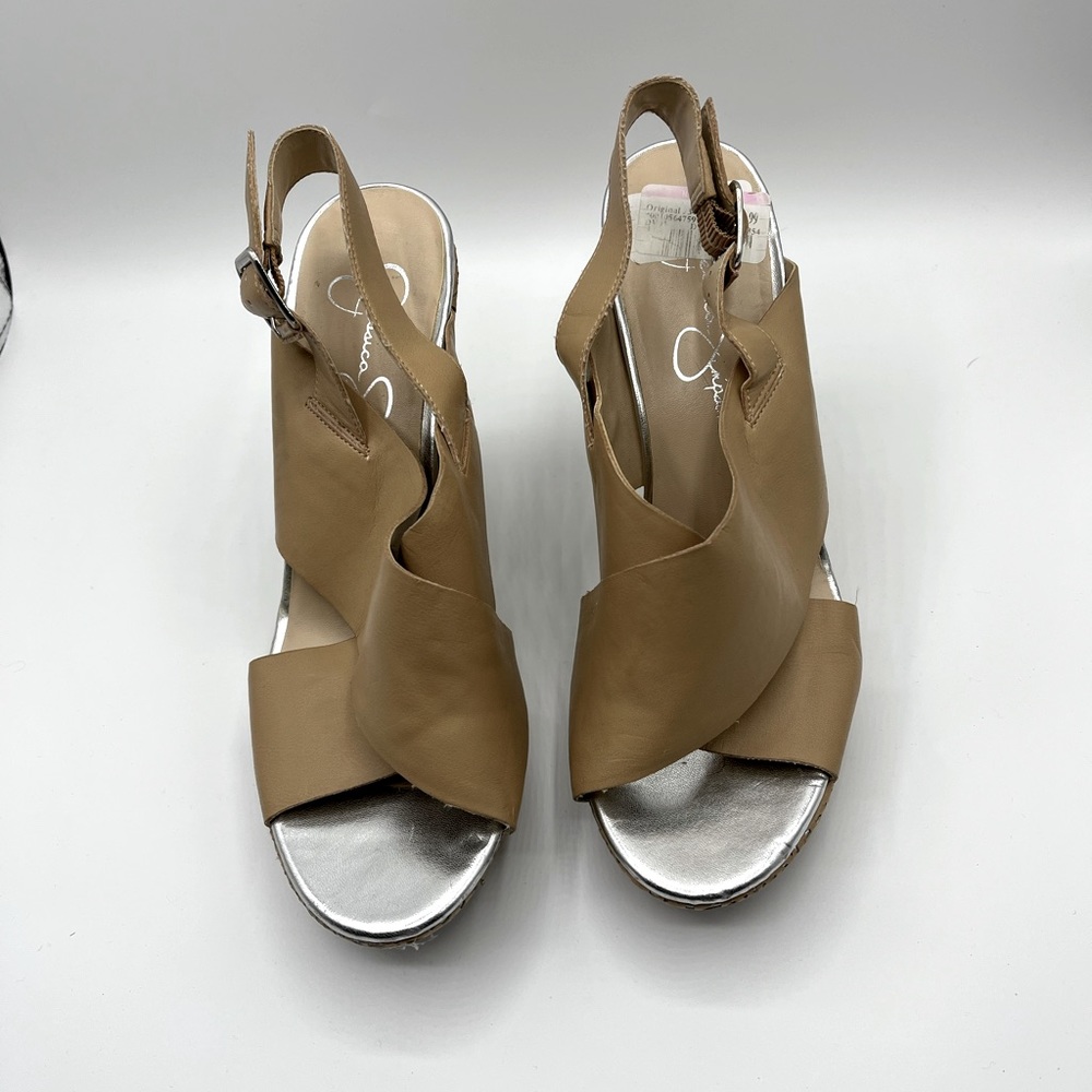 Jessica Simpson high wedge sandal